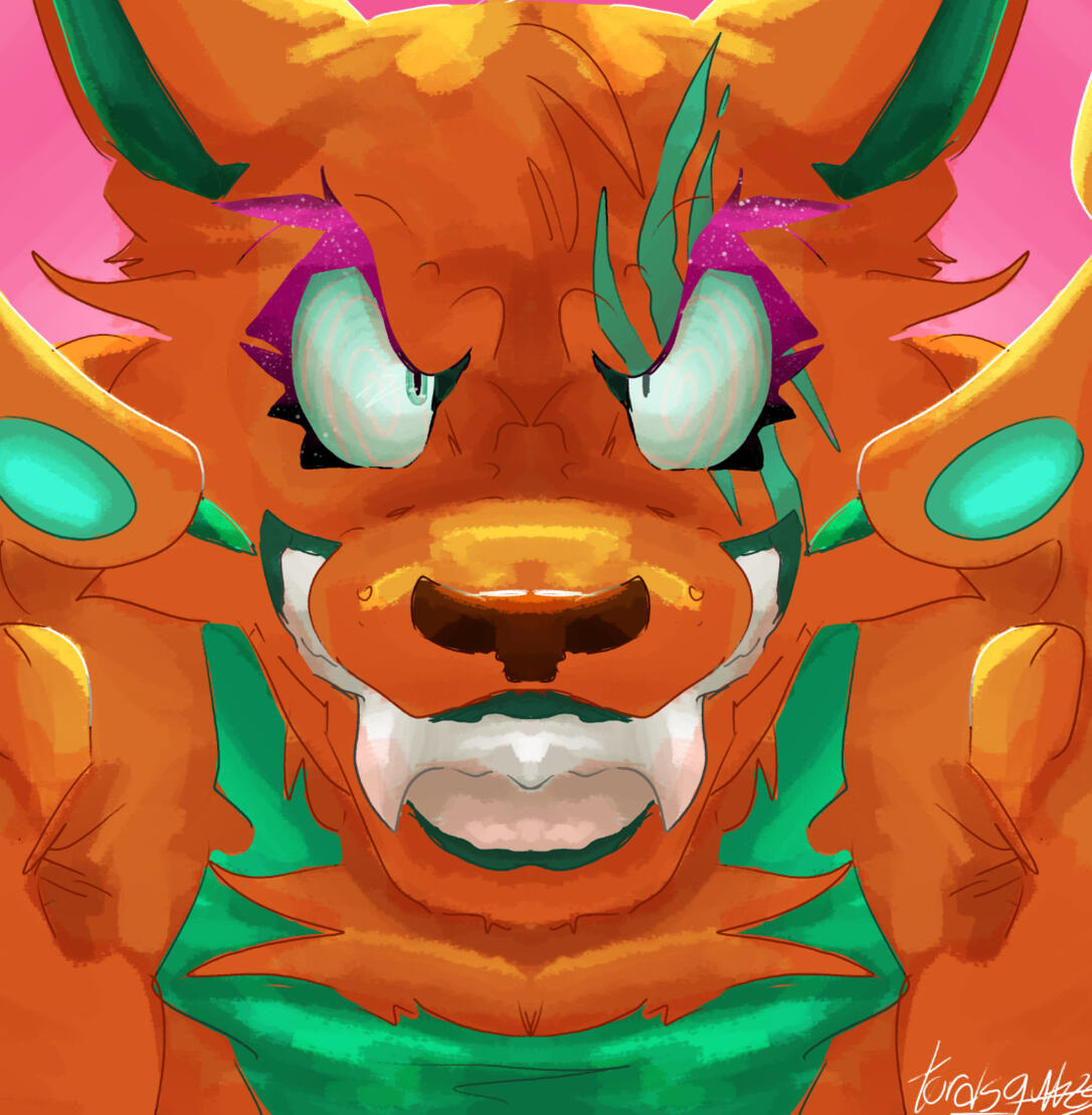 this one is older, but is a good representation of coloring i can do. oc is mine.